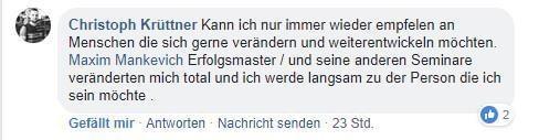 Geld Master von Maxim Mankevich erfahrungen Testimonials Schülerberichte