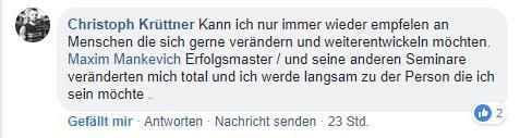 LERNmaxime von Maxim Mankevich erfahrungen Testimonials Schülerberichte