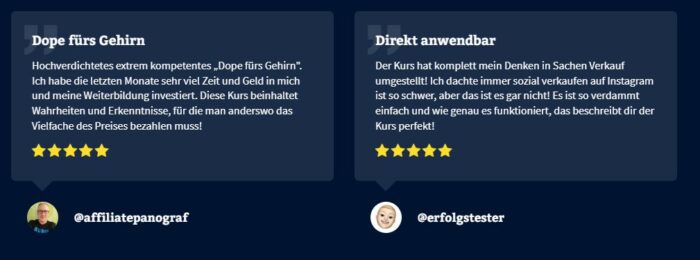 Socigenie erfahrungen Testimonials Schülerberichte