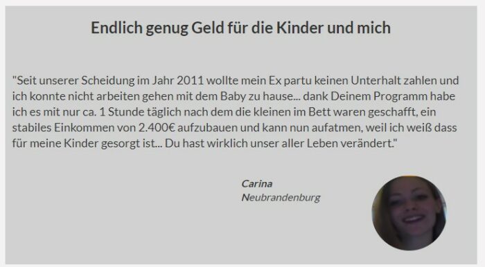 Traffic For Cash erfahrungen Testimonials Schülerberichte